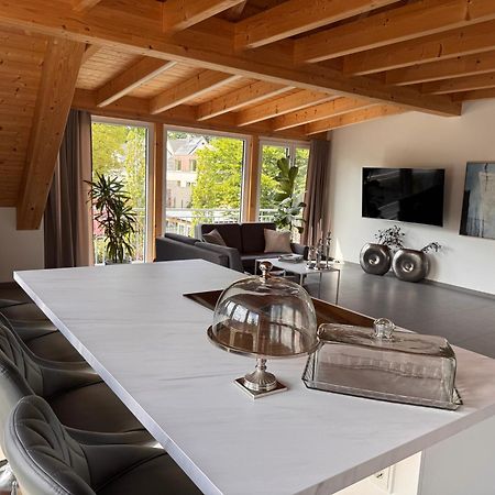 Moderne Ferienunterkunft/Wohnung Burgthann Luaran gambar