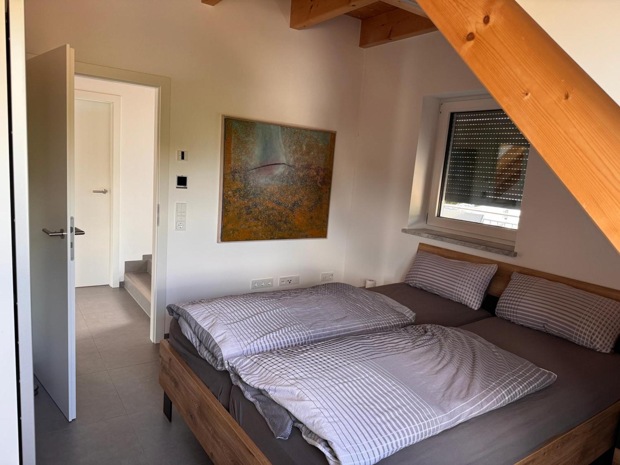 Moderne Ferienunterkunft/Wohnung Burgthann Luaran gambar