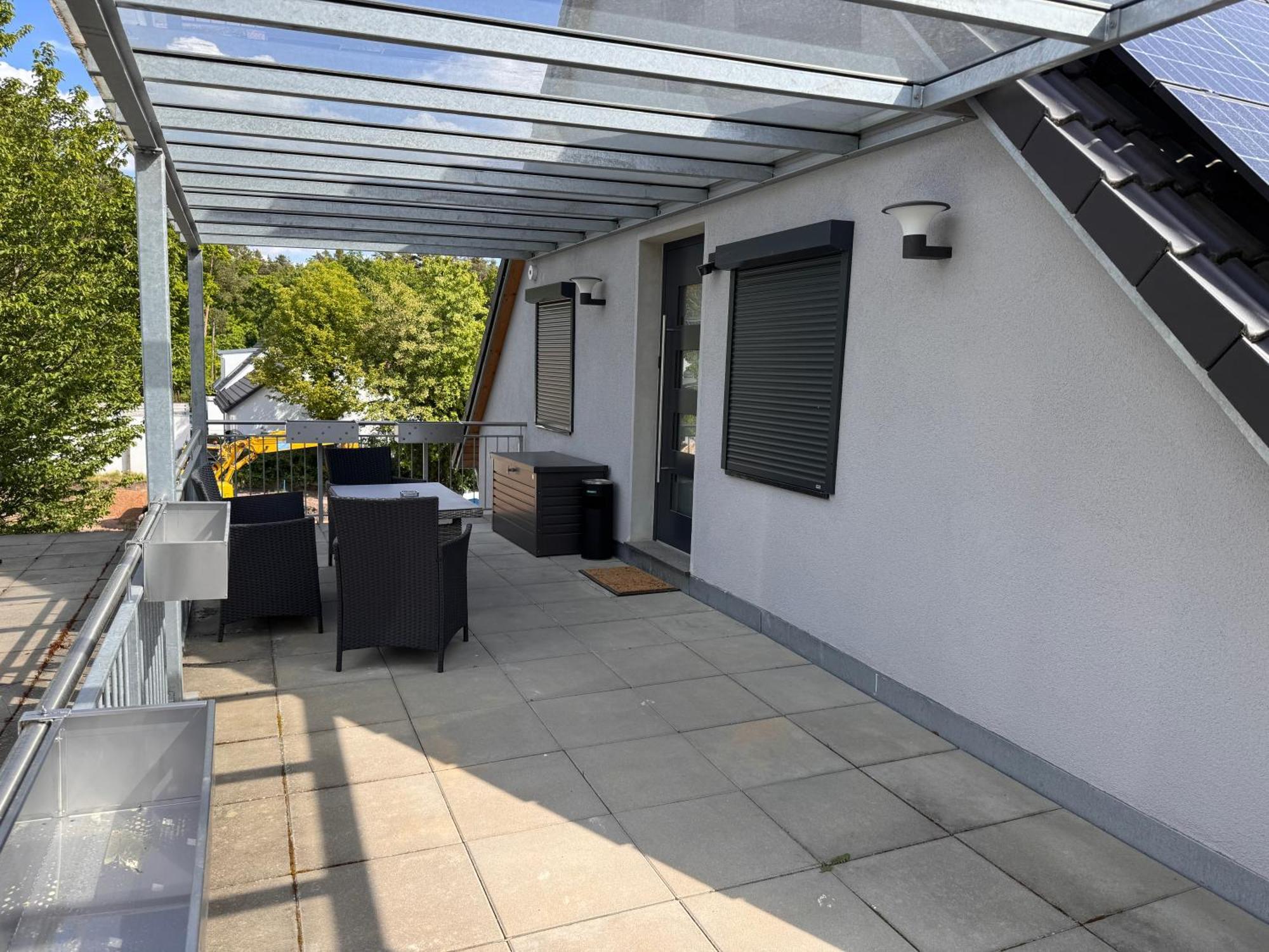 Moderne Ferienunterkunft/Wohnung Burgthann Luaran gambar